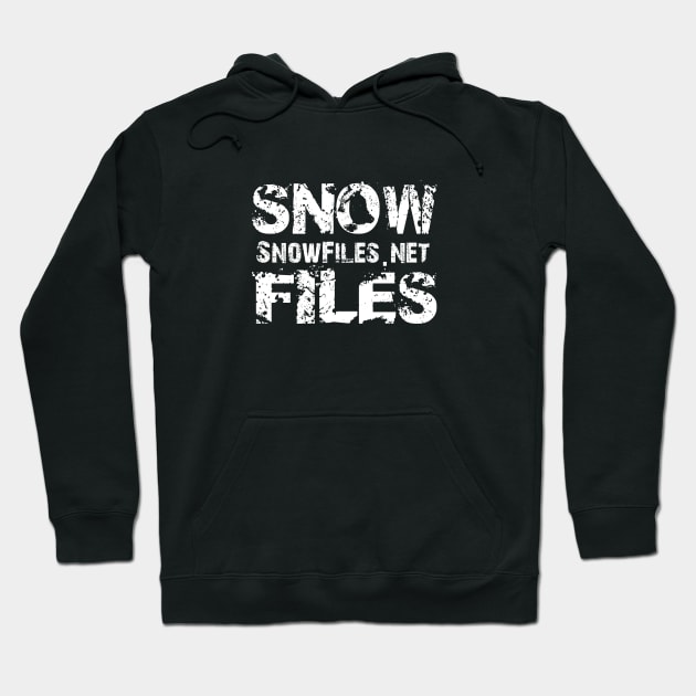 Snow Files Logo Hoodie by Snowman Network